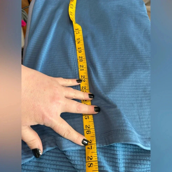 Orvis Blue Quarter-Zip Pullover - Picture 4 of 6